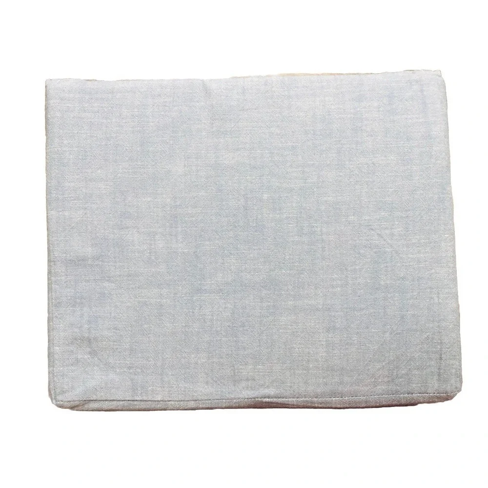 Ralph Lauren Sheet California King Extra Deep Fitted Workshirt Chambray Blue NEW